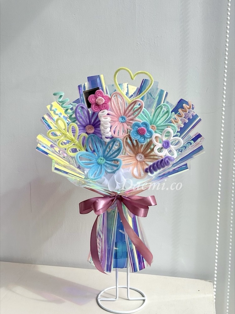 Buket Kawat Bulu Medium #01