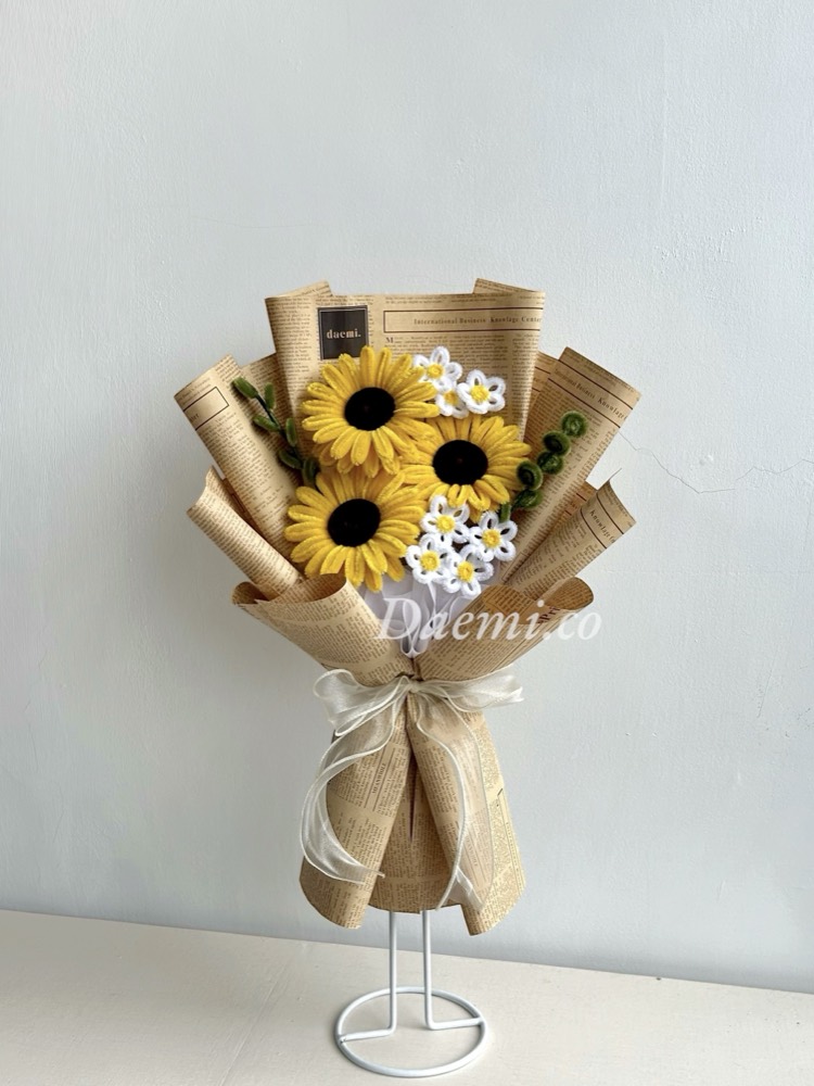 Buket Kawat Bulu Medium #03