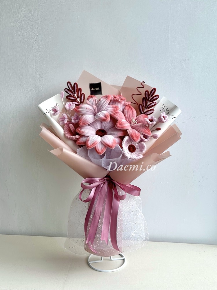Buket Kawat Bulu Large #09