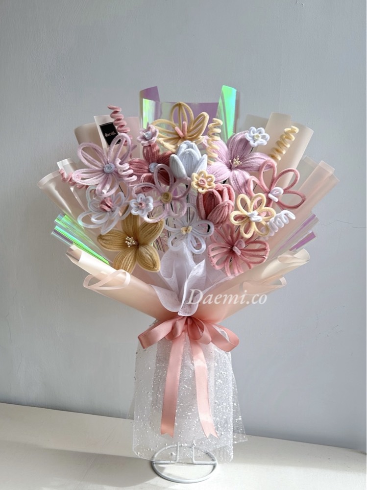 Buket Kawat Bulu Large #01