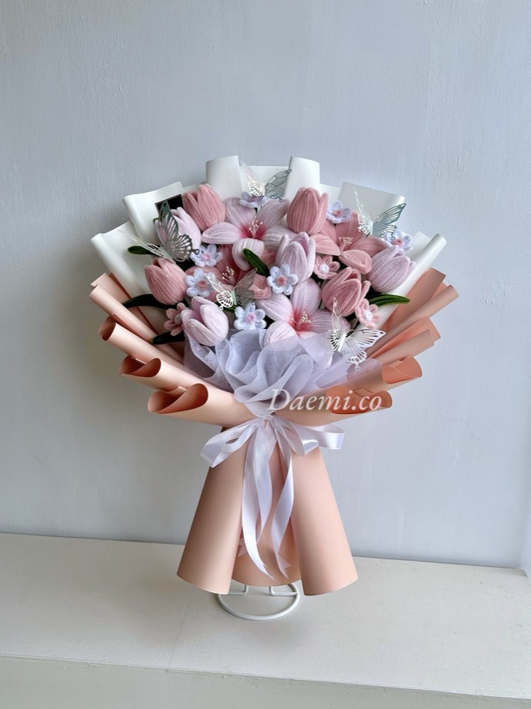 Buket Kawat Bulu Large #03