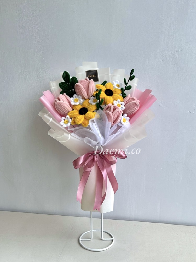 Buket Kawat Bulu Medium #06