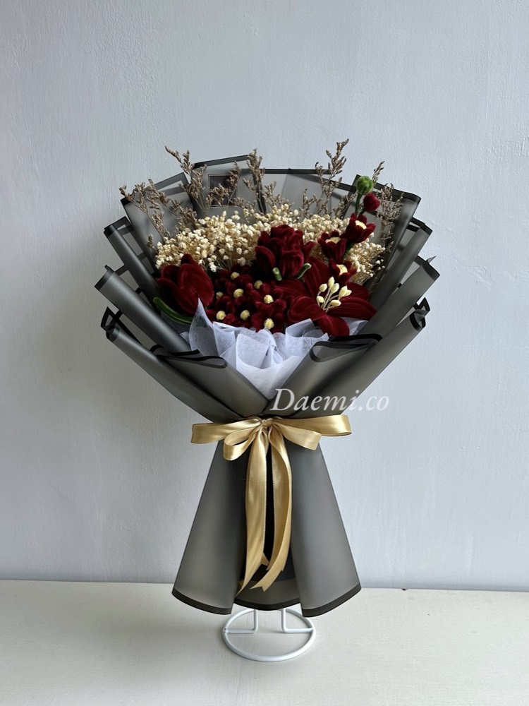 Buket Kawat Bulu Medium #17