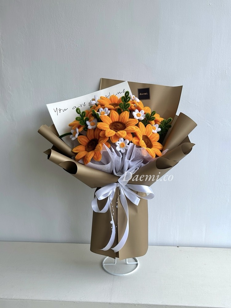 Buket Kawat Bulu Large #10