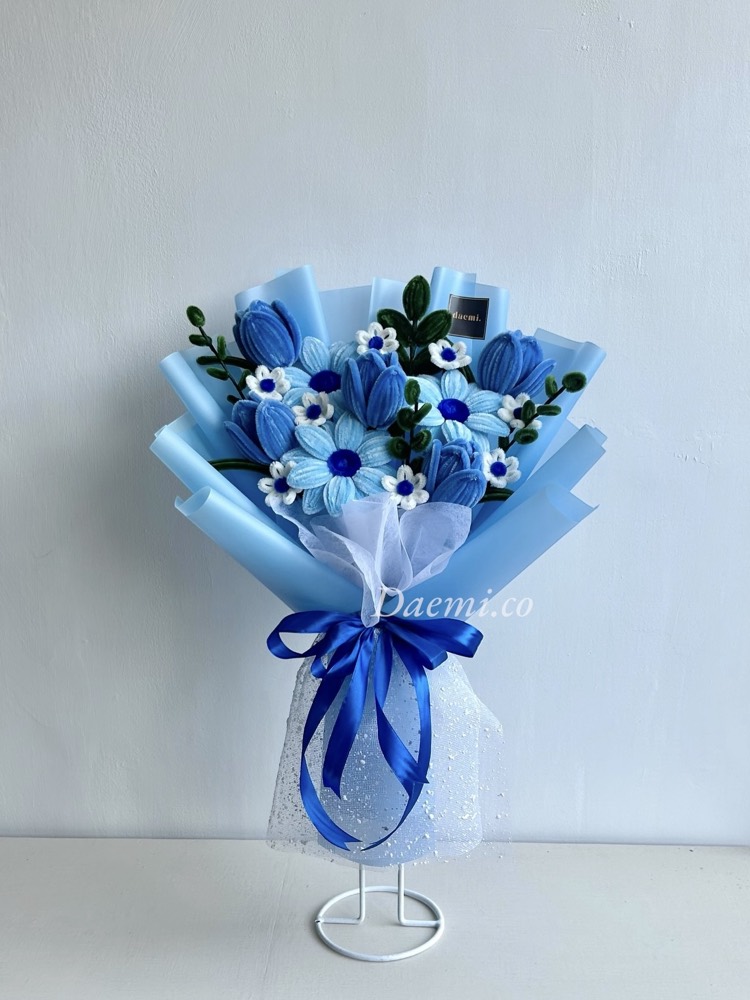 Buket Kawat Bulu Medium #15