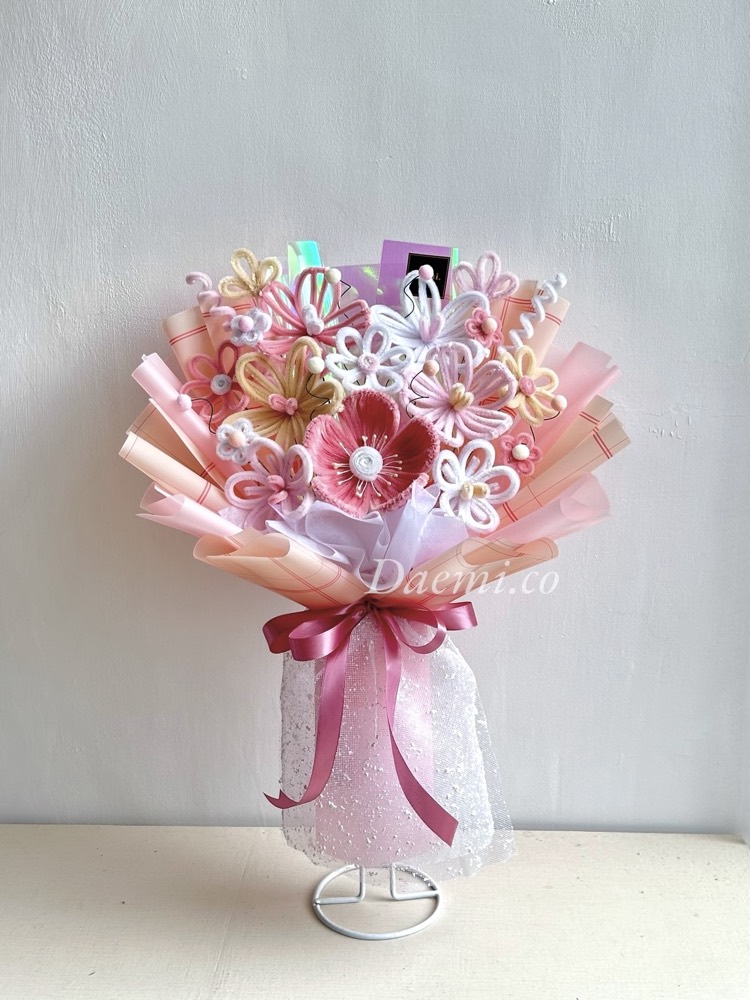 Buket Kawat Bulu Medium #11