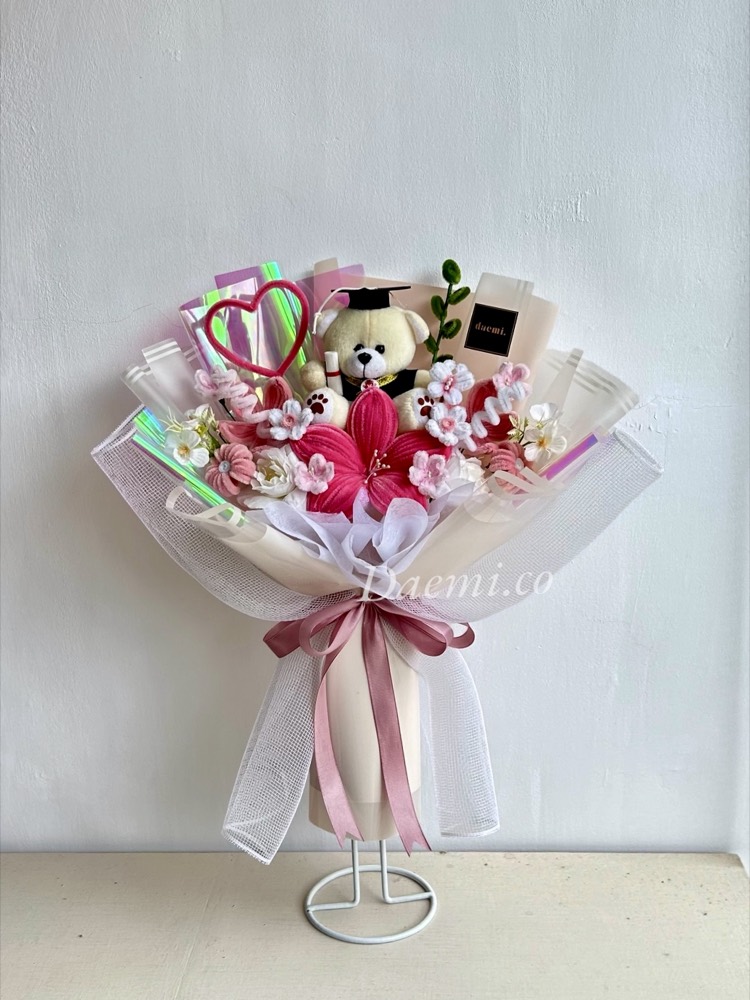 Buket Kawat Bulu Medium #13