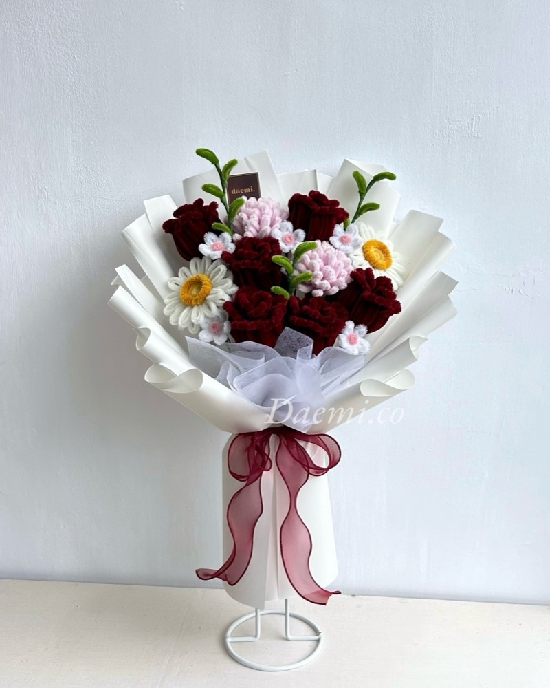 Buket Kawat Bulu Medium #20