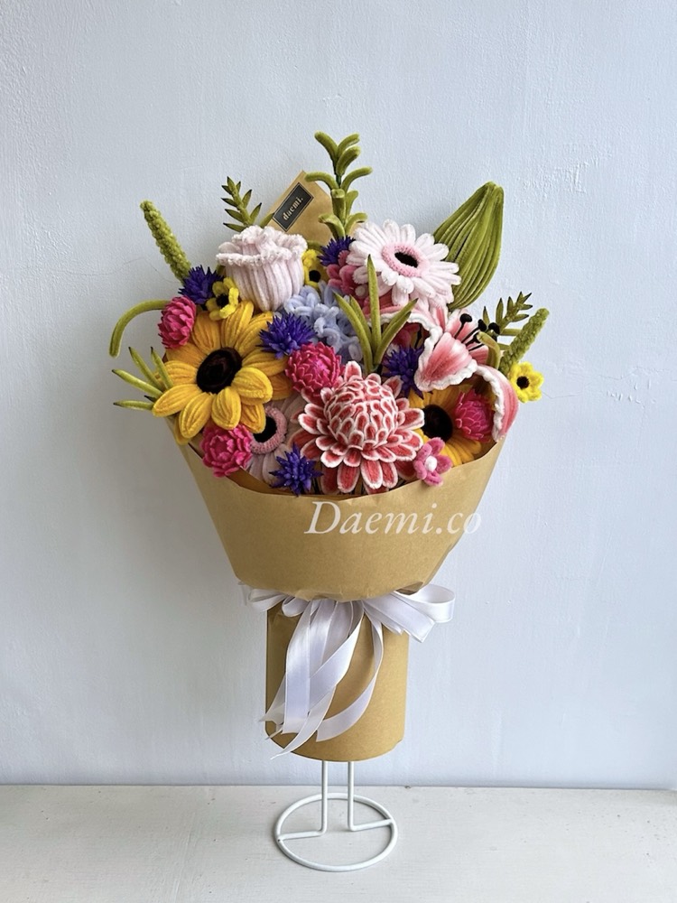 Buket Kawat Bulu Medium #21