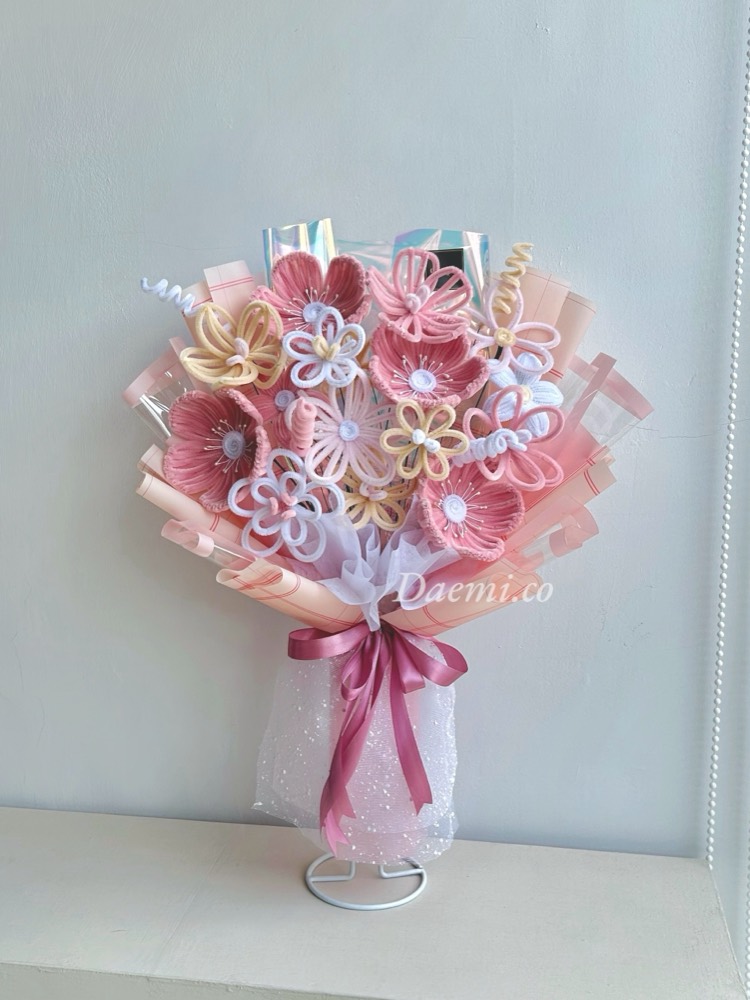 Buket Kawat Bulu Large #08
