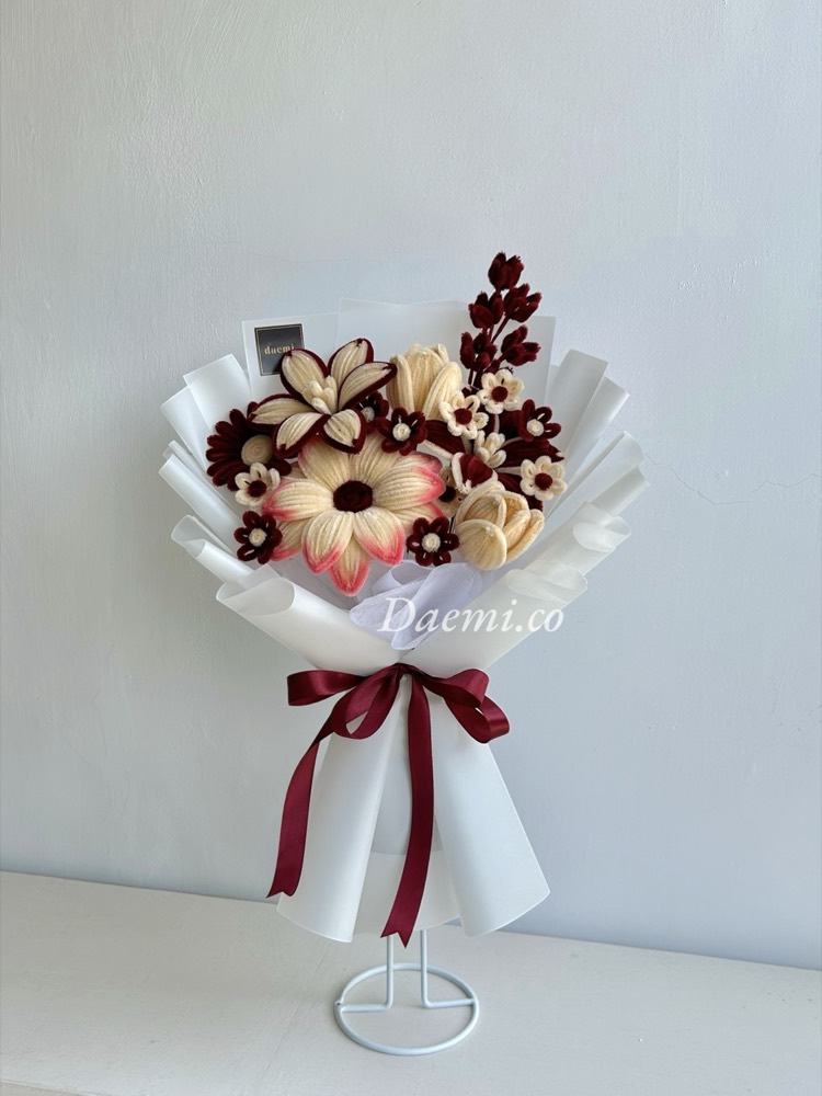 Buket Kawat Bulu Medium #12