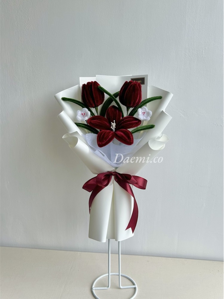 Buket Kawat Bulu Small #04