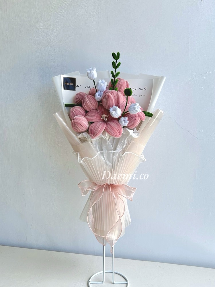 Buket Kawat Bulu Medium #14