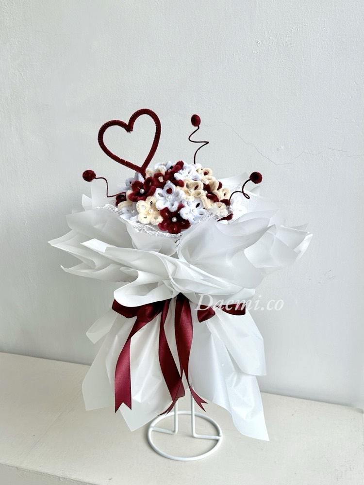 Buket Kawat Bulu Medium #04