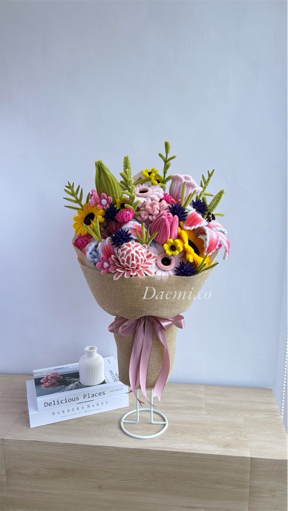 Buket Kawat Bulu Large #24