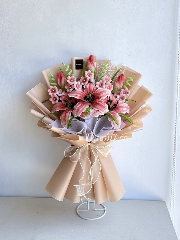 Buket Kawat Bulu Large #06